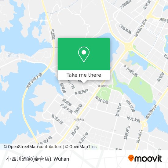 小四川酒家(泰合店) map