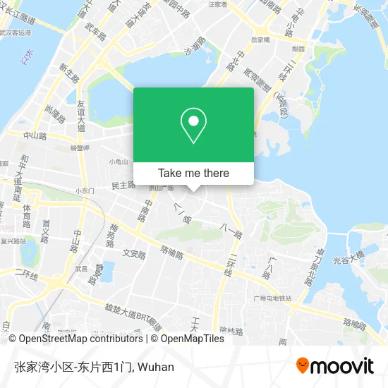 张家湾小区-东片西1门 map