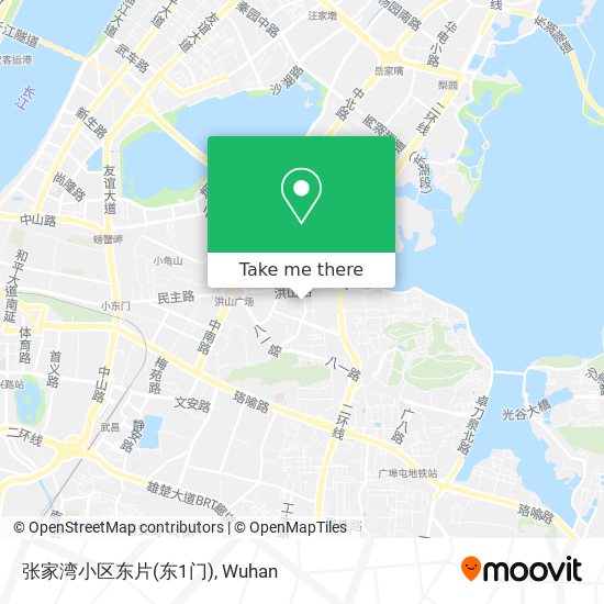 张家湾小区东片(东1门) map