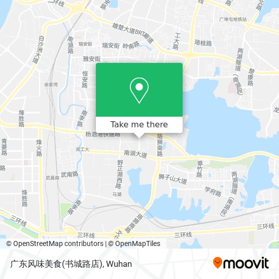 广东风味美食(书城路店) map