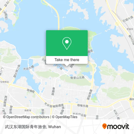 武汉东湖国际青年旅舍 map