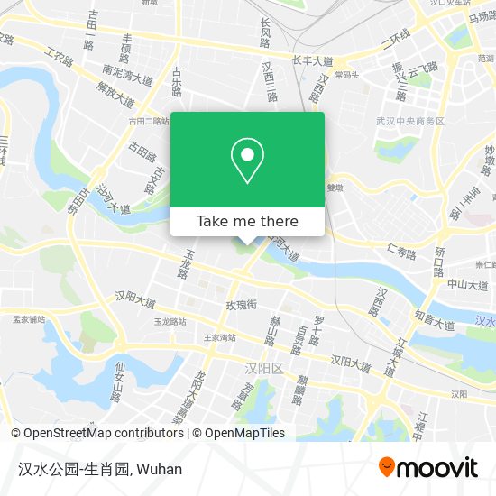 汉水公园-生肖园 map