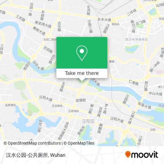 汉水公园-公共厕所 map