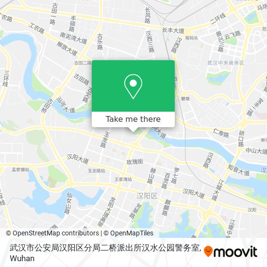 武汉市公安局汉阳区分局二桥派出所汉水公园警务室 map