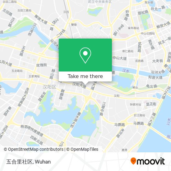 五合里社区 map