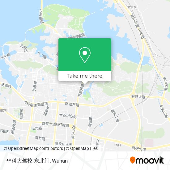 华科大驾校-东北门 map