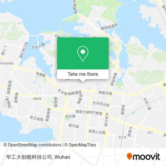 华工大创能科技公司 map