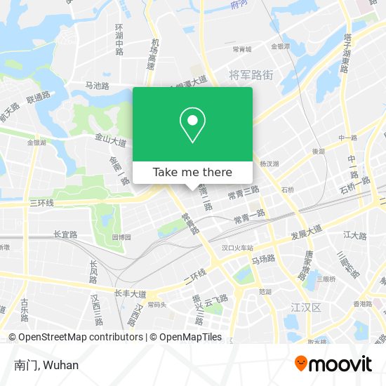 南门 map