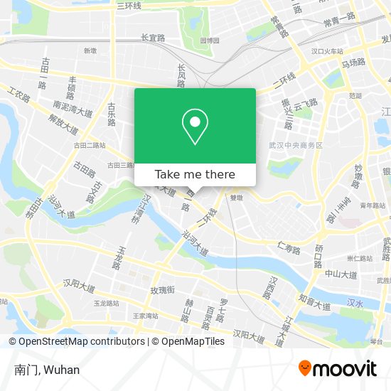 南门 map