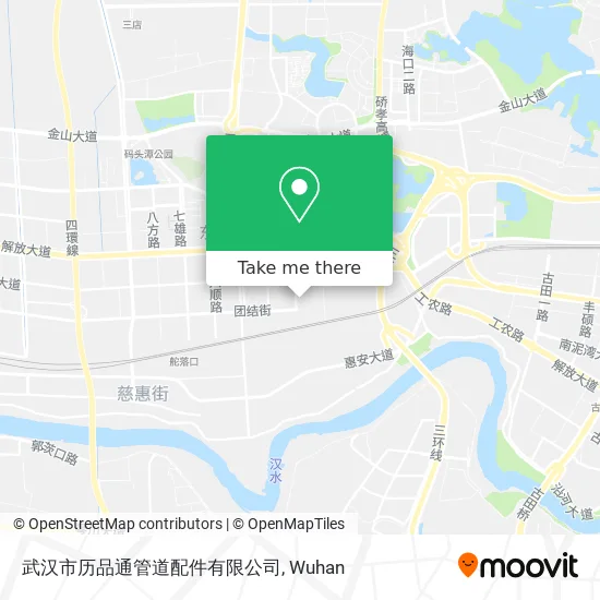 武汉市历品通管道配件有限公司 map