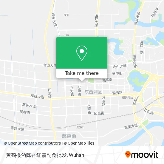 黄鹤楼酒陈香红霞副食批发 map