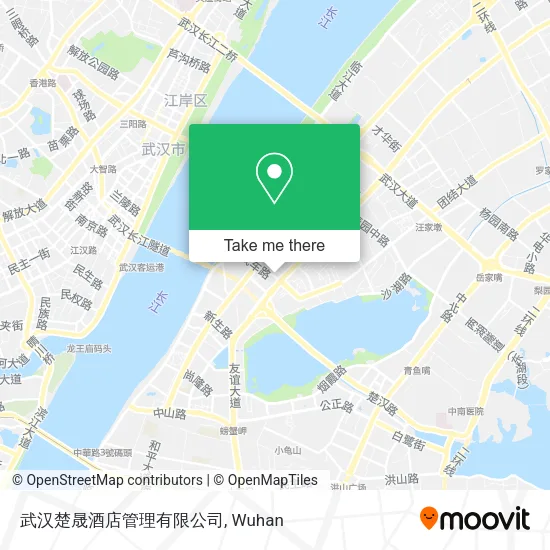 武汉楚晟酒店管理有限公司 map