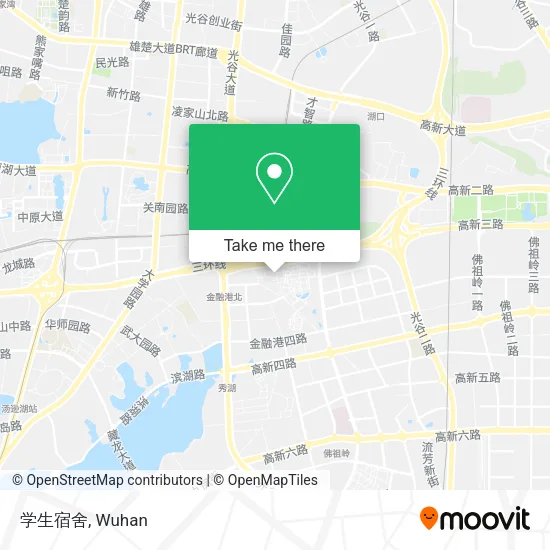 学生宿舍 map