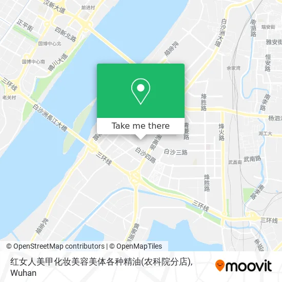 红女人美甲化妆美容美体各种精油(农科院分店) map