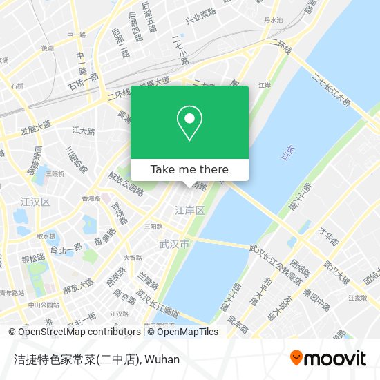 洁捷特色家常菜(二中店) map