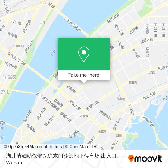 湖北省妇幼保健院徐东门诊部地下停车场-出入口 map
