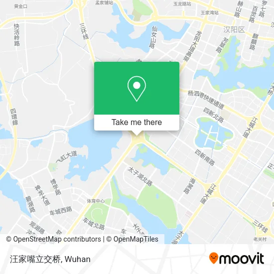 汪家嘴立交桥 map