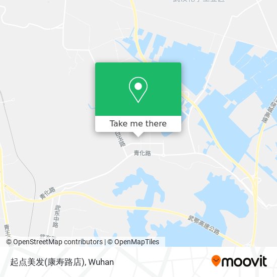起点美发(康寿路店) map
