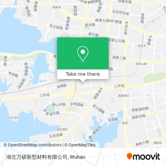 湖北万硕新型材料有限公司 map
