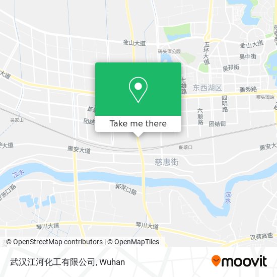 武汉江河化工有限公司 map