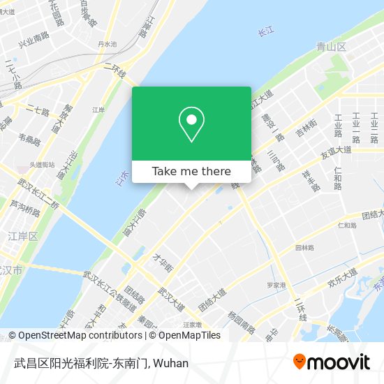 武昌区阳光福利院-东南门 map