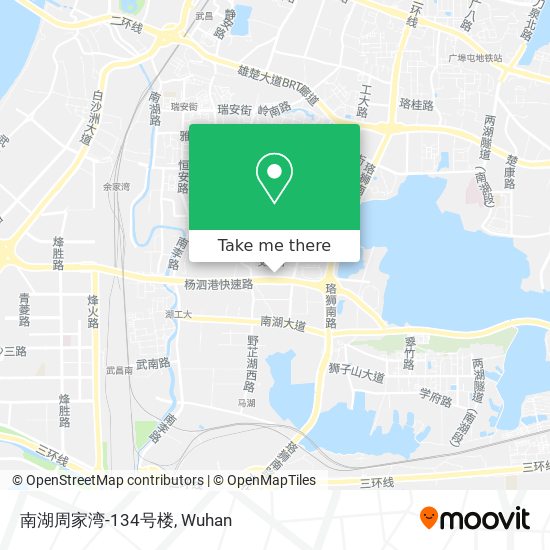 南湖周家湾-134号楼 map