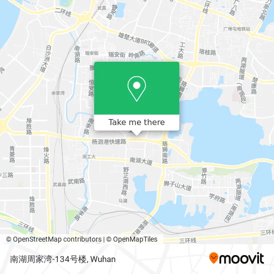 南湖周家湾-134号楼 map