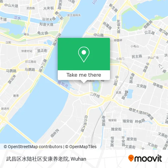 武昌区水陆社区安康养老院 map
