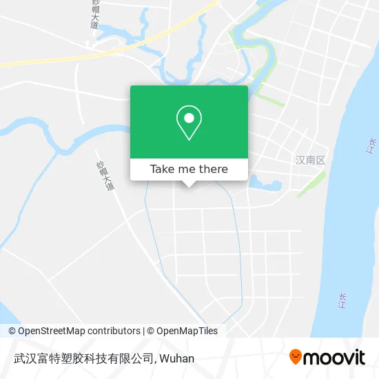 武汉富特塑胶科技有限公司 map