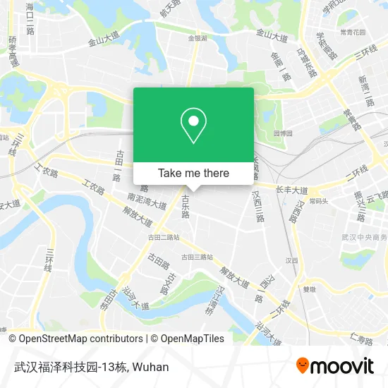 武汉福泽科技园-13栋 map