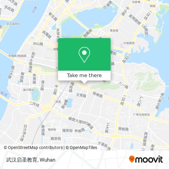 武汉启圣教育 map