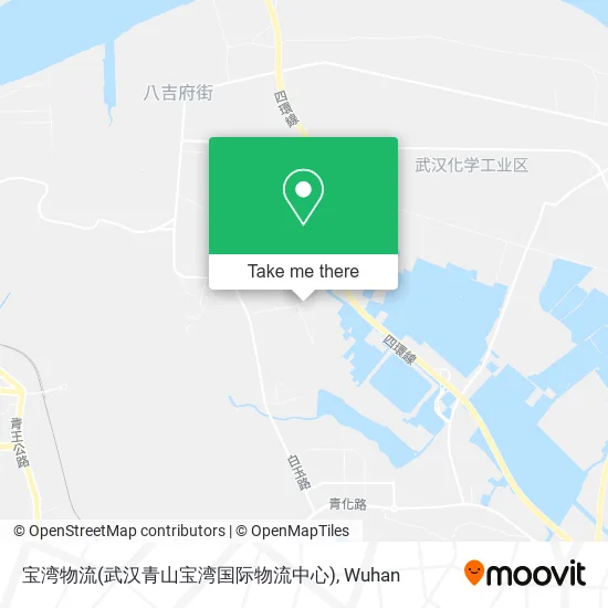宝湾物流(武汉青山宝湾国际物流中心) map