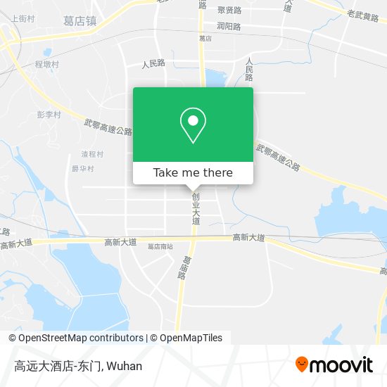 高远大酒店-东门 map