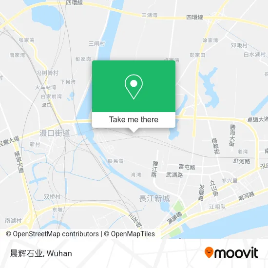 晨辉石业 map