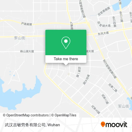 武汉吉敏劳务有限公司 map