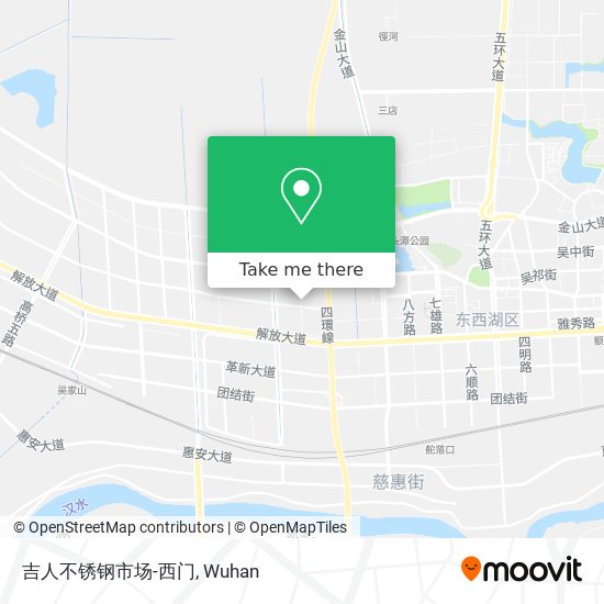 吉人不锈钢市场-西门 map