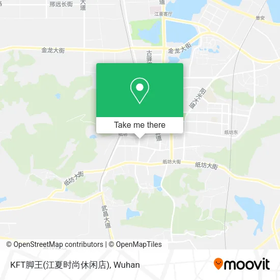 KFT脚王(江夏时尚休闲店) map