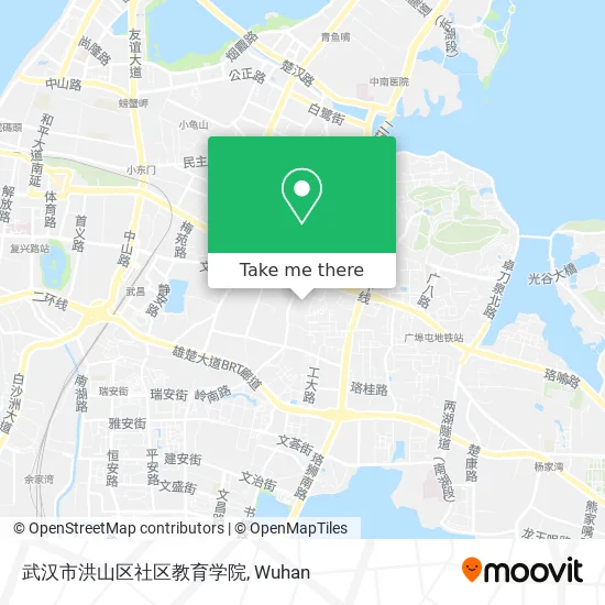 武汉市洪山区社区教育学院 map