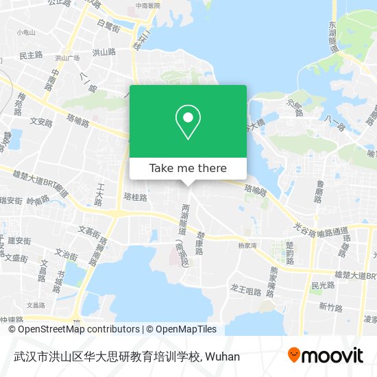 武汉市洪山区华大思研教育培训学校 map