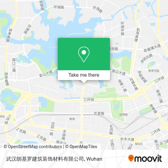 武汉朗基罗建筑装饰材料有限公司 map
