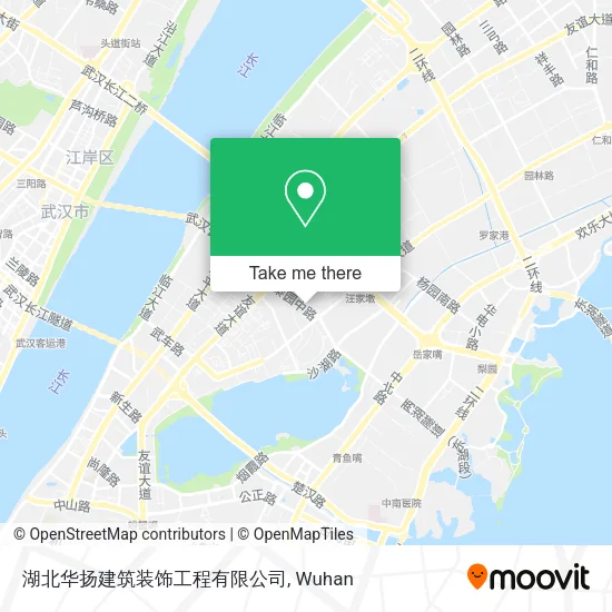 湖北华扬建筑装饰工程有限公司 map