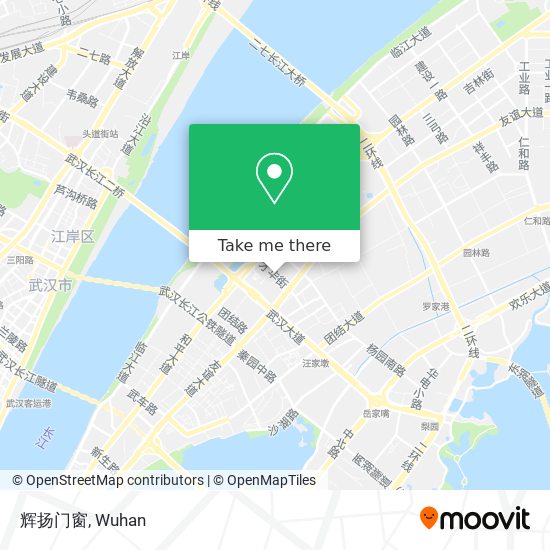 辉扬门窗 map