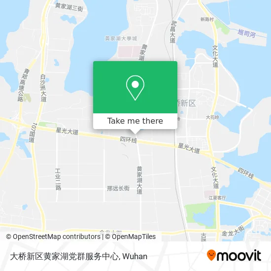 大桥新区黄家湖党群服务中心 map