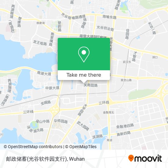 邮政储蓄(光谷软件园支行) map