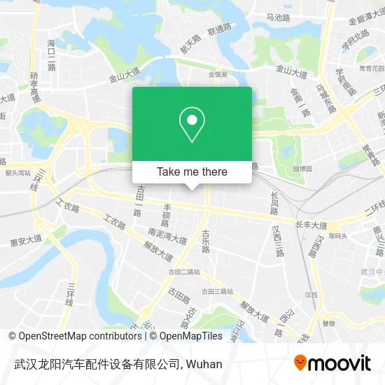 武汉龙阳汽车配件设备有限公司 map