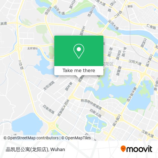 晶凯思公寓(龙阳店) map