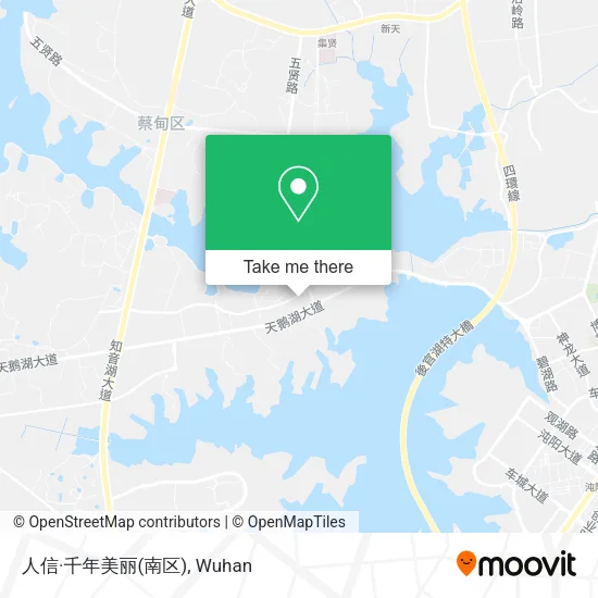 人信·千年美丽(南区) map