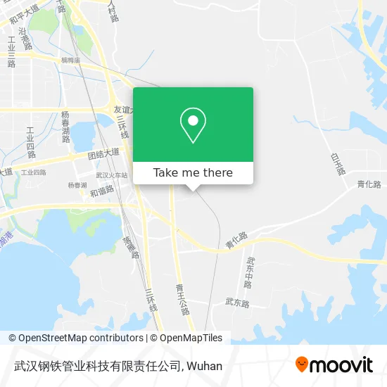 武汉钢铁管业科技有限责任公司 map