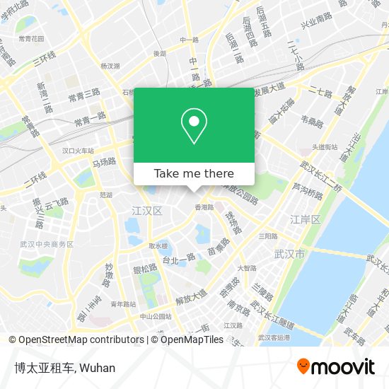 博太亚租车 map