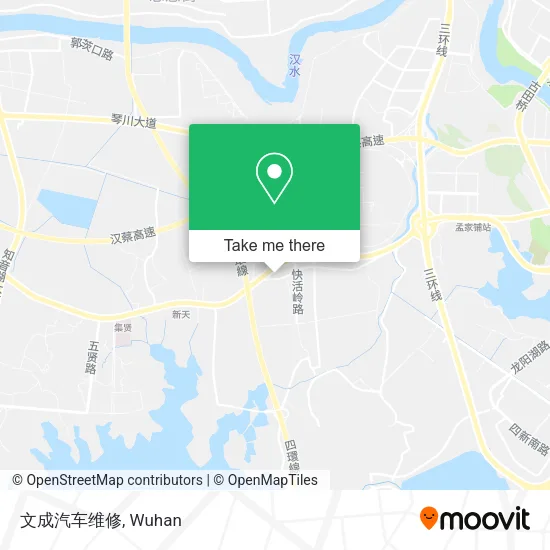 文成汽车维修 map